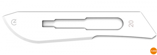 Carbon sterile blades - No. 20