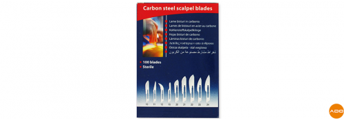 Sterile carbon blades - No. 15