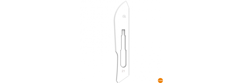 Sterile carbon blades - No. 22