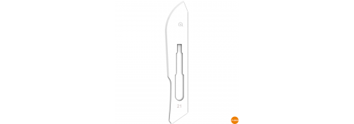 Sterile carbon blades - No. 22