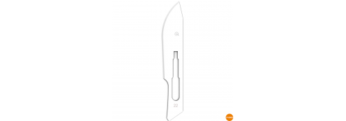 Sterile carbon blades - No. 23