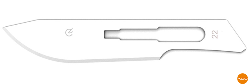 Sterile carbon blades - No. 23