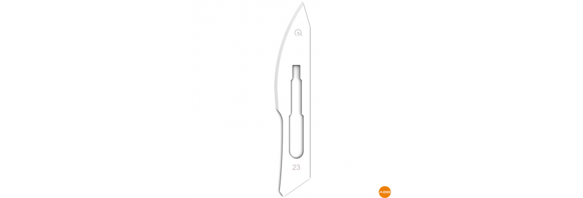 Sterile Kohlenstoffklingen - Nr. 23