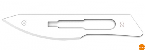 Sterile Kohlenstoffklingen - Nr. 23