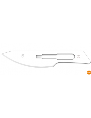 Carbon sterile blades - No. 24