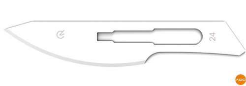 Lame sterili in carbonio - N° 24