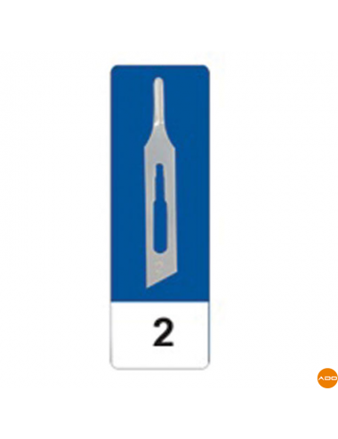 Sterile carbon chisels - No. 2