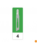 Sterile carbon scalpels - No. 4