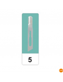 Sterile carbon scrapers - No. 5