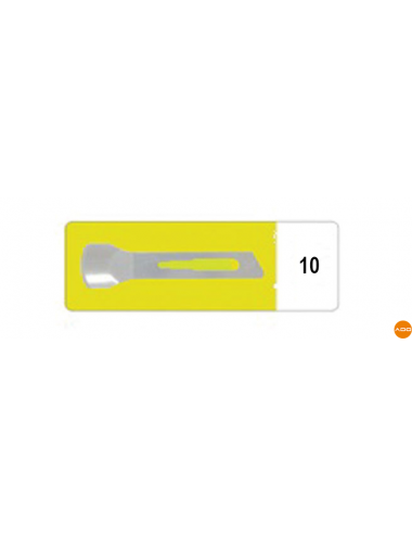 Sterile carbon scalpels - No. 10