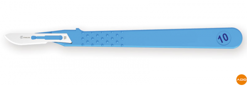 Disposable sterile scalpel - No. 10