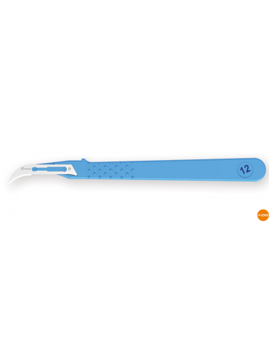 Disposable sterile scalpel - No. 12