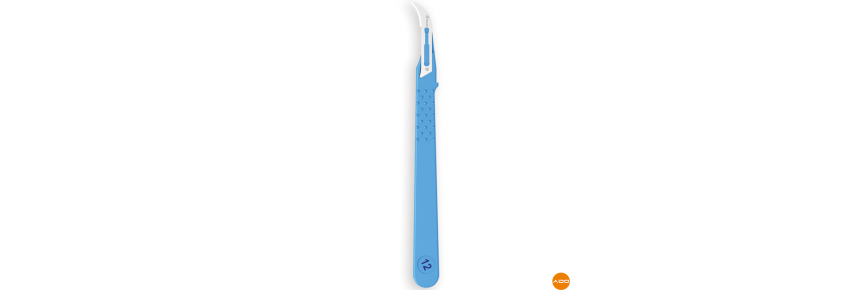 Sterile disposable scalpel - No. 12