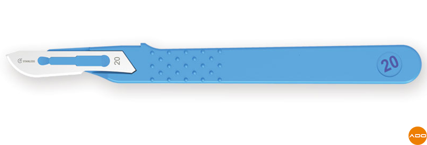 Sterile disposable scalpel - No. 20