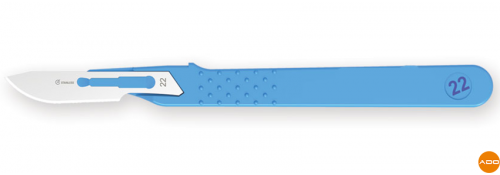 Disposable sterile scalpel - No. 22