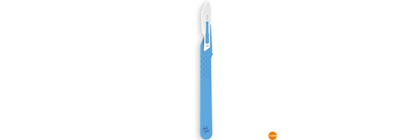 Sterile disposable scalpel - No. 22