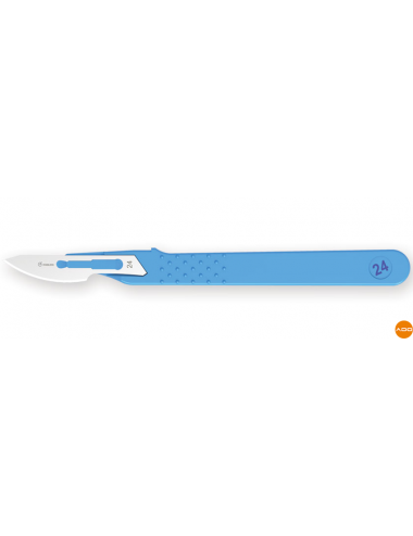 Disposable sterile scalpel - No. 24