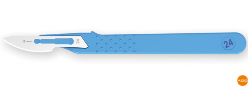 Sterile disposable scalpel - No. 24