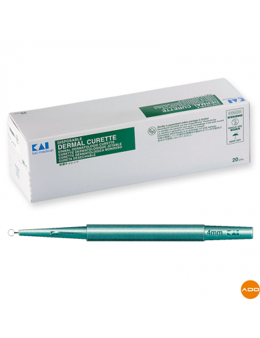 Sterile Dermatologische Küretten - Nr. 4