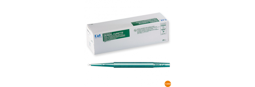 Curettes dermatologiques stériles - N° 3