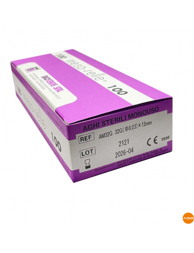 Nadeln für Mesotherapie - 32G x 12mm