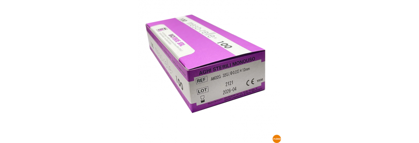 Nadeln für Mesotherapie - 32G x 12mm