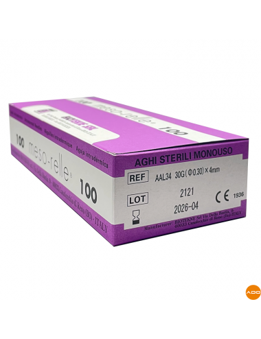Mesotherapy needles - 30G x 4mm