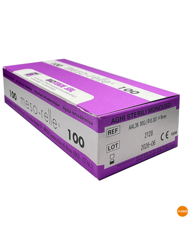 Mesotherapy needles - 30G x 6mm