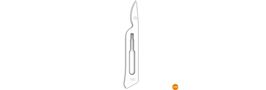 Lame sterili in carbonio - N° 15C