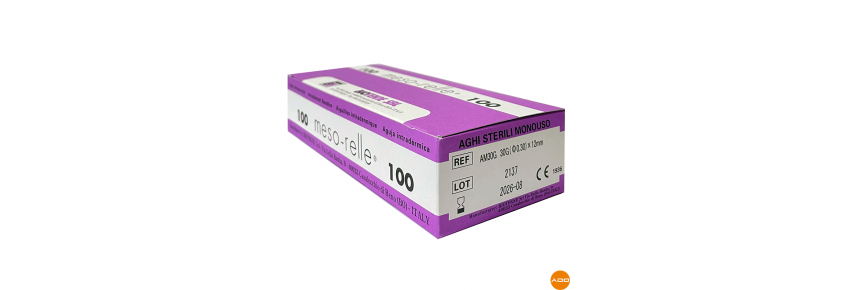 Mesotherapy needles - 30G x 12mm