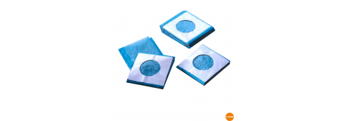 Sterile dressing with adhesive hole - 50 x 60 cm.
