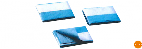 Steriles Tuch mit klebender Seite - 75 x 90 cm.