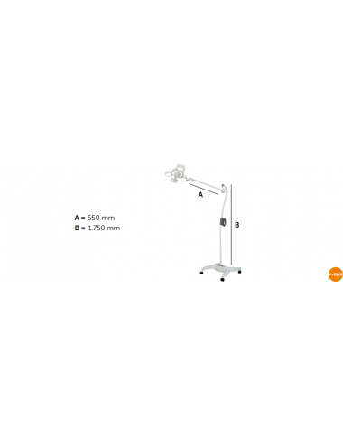 3NX Surgical Lamp - On Stand