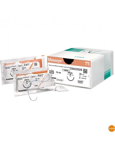 Monosyn® suture thread - 3/0