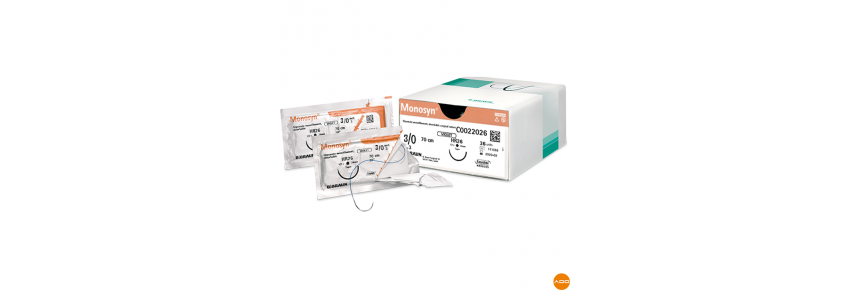 Monosyn® suture thread - 3/0