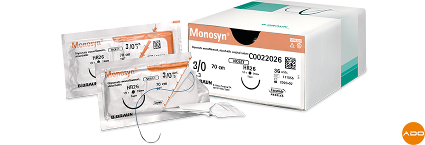 Monosyn® Suture Threads - 3/0