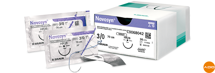 Nahtmaterial Novosyn® - 3/0