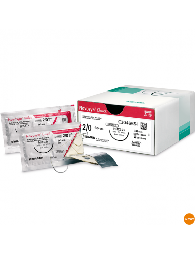 Hilos de sutura Novosyn Quick® 2/0