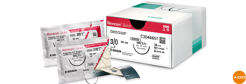 Novosyn Quick® Nahtmaterial 3/0