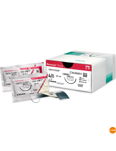 Fils de suture Novosyn Quick® 4/0