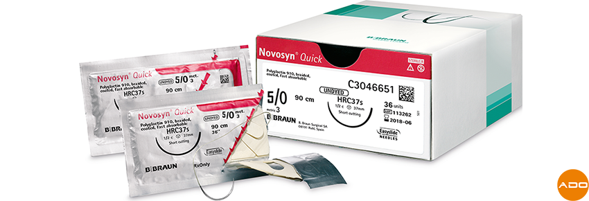 Novosyn Quick® 5/0 suture thread