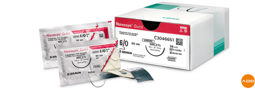 Hilos de sutura Novosyn Quick® 6/0