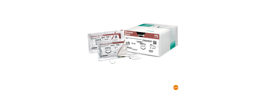 Monosyn Quinck® Nahtmaterial - 2/0