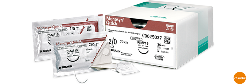 Monosyn Quinck® Nahtmaterial - 2/0