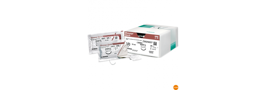 Monosyn Quinck® Nahtmaterial - 3/0