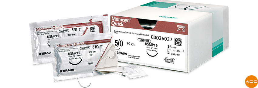 Monosyn Quinck® Nahtmaterial - 5/0