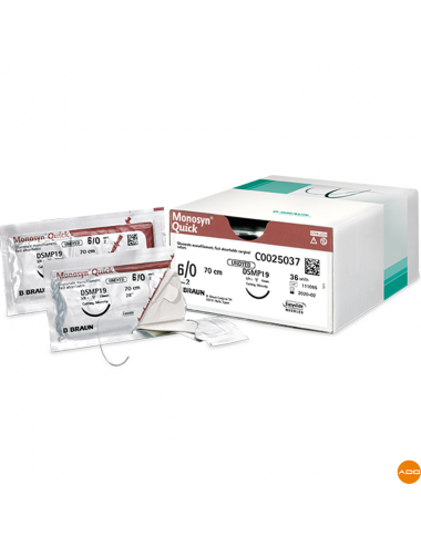 Hilos de sutura Monosyn Quinck® - 6/0