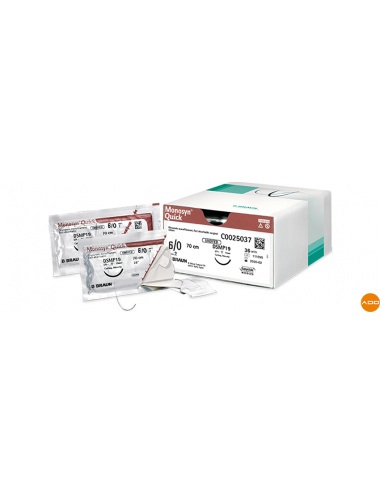 Hilos de sutura Monosyn Quinck® - 6/0