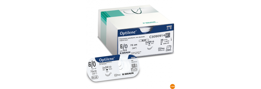 Fils de suture Optilene® - 6/0