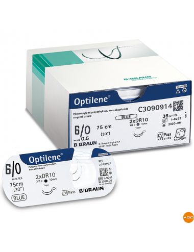 Optilene® Nahtmaterial - 6/0 (Präzisionsspitze)